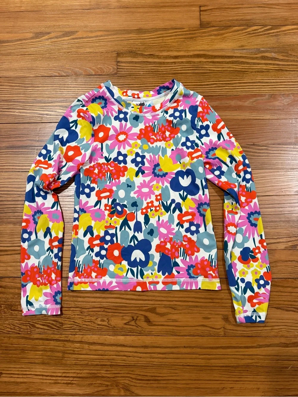Hanna Andersson long sleeve swim top size 10